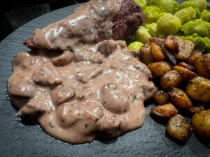 Port-Paddenstoelen Saus