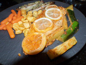 Pangasius met Citroen Knoflook