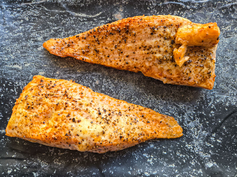 Zalm met Hellmans