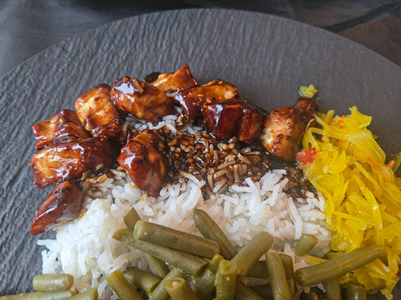 Teriyaki Kip knapperig